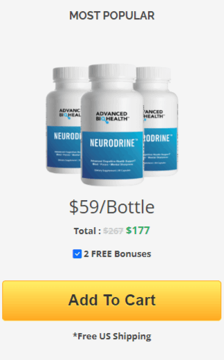 neurodrine 3 bottle